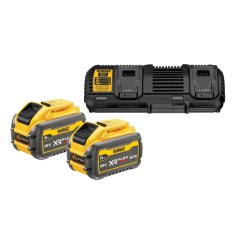 Nabíječka Dewalt DCB132X2 dvojitá + 2x aku 9,0 Ah Flexvolt