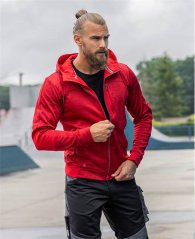 Mikina ARDON®3DBreathe melange červená