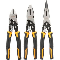 3-dílná sada kombinovaných kleští Dewalt DWHT0-70485