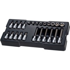 Stanley 24-dílná sada zástrčných hlavic Stanley STMT1-74176 - 1/2"