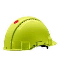 Přilba 3M G3001MUV1000V-GB žlutá Hi-Viz, izolační do 1000V, kožené potítko, nastavovací kolečko