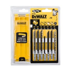 14-dílná sada pilových plátků Dewalt DT2298 XPC na dřevo z oceli (HCS)