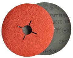 Fíbrový kotouč 3M Cubitron II 987C 125mm P60+ P/N 27646