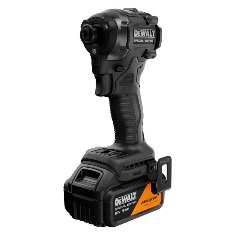 Rázový utahovák Dewalt McLaren DCF86MP2T - 2xAku 5,0Ah, nabíječka, kufr TSTAK