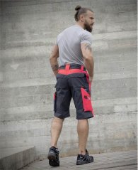 Kraťasy ARDON®NEON šedo-červené