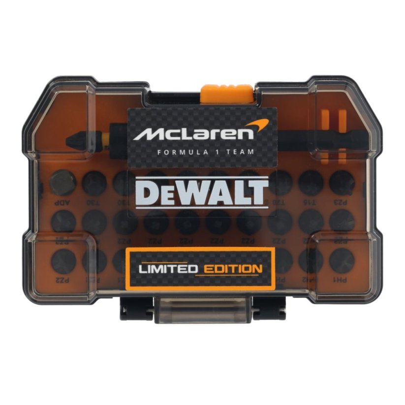 32-dílná sada bitů Dewalt DT70900T McLAREN