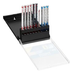 10-dílná sada pilových listů Stanely STA29230 do dřeva , kovu, laminátu, uchycení "U" < 60mm