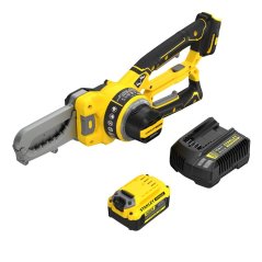Nůžková prořezávací řetězová pila STANLEY FATMAX  SFMCPS515M1 V20 18V - 1x4,0Ah a nabíječka