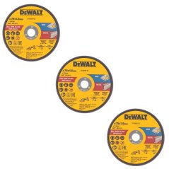 Sada řezných kotoučů Dewalt DT20592 75 x 1,6mm - 3ks