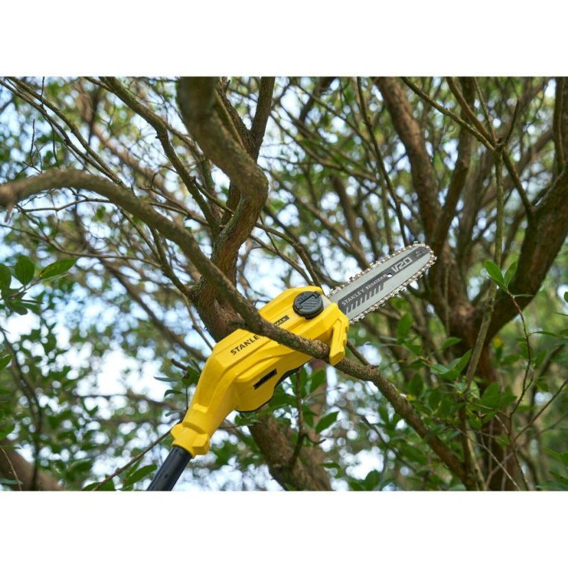Řetězová pila s prodlouženou rukojetí STANLEY FATMAX SFMCPS720M1 V20  18V - 1x4,0Ah, nabíječka