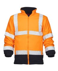 Reflexní mikina fleece ARDON®REF402 oranžová