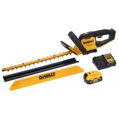 Nůžky na živý plot DeWALT DCMHT564P1 18V XR 55cm -  1x5,0Ah, nabíječka, nástavec