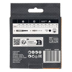 32-dílná sada bitů Dewalt DT70900T McLAREN