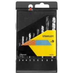 Sada vrtáků Stanley STA56000 HSS 5ks, zdivo 4ks