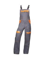 Kalhoty s laclem ARDON®COOL TREND šedo-oranžové zkrácené
