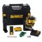 Laser DeWALT DCLE34035D1 18V XR 3x360 s dálkovým ovládáním, 2Ah aku, nabíječka, kufr TSTAK