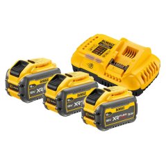 Nabíječka Dewalt DCB118X3 18/54V + baterie 3x 9,0Ah Flexvolt