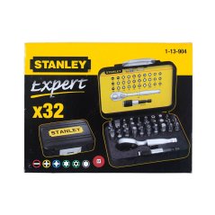 32-dílná sada bitů s miniráčnou Stanley 1-13-904