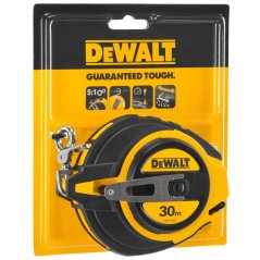 Ocelové svinovací pásmo 30m Dewalt DWHT0-34093