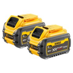 2x Akumulátor DeWALT DCB546 18/54V 6,0/2,0Ah FLEXVOLT