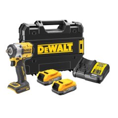 Rázový utahovák DEWALT DCF921E2T 1/2" 18V XR PWST - 2xAku 5,0Ah, nabíječka, kufr
