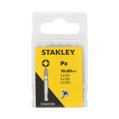 10-dílná sada bitů Stanley STA60180