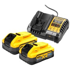 Nabíječka Dewalt DCB1104H2 18V + baterie 2x 5,0 Ah Powerstack