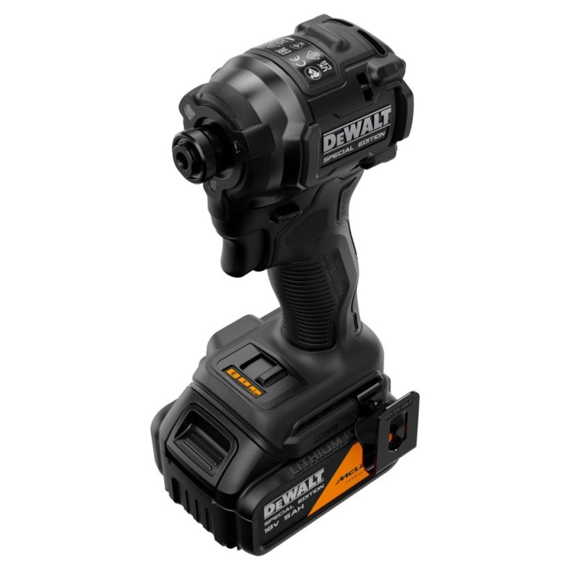 Rázový utahovák Dewalt McLaren DCF86MP2T - 2xAku 5,0Ah, nabíječka, kufr TSTAK