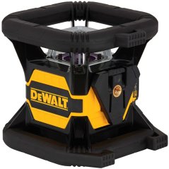 Rotační laser Dewalt DCE080D1RS - červený - 1x2,0Ah, nabíječka, kufr