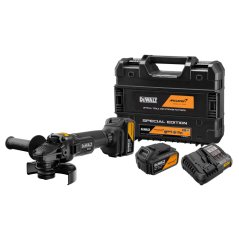 Úhlová bruska 125mm Dewalt McLaren DCF45MP2T - 2xAku 5,0Ah, nabíječka, kufr TSTAK