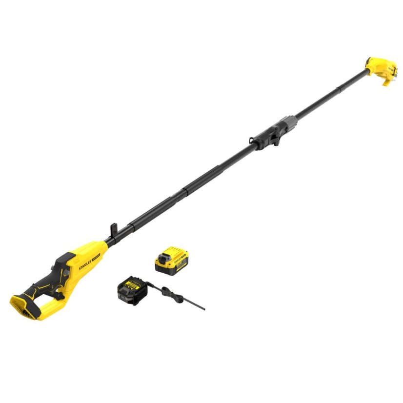 Řetězová pila s prodlouženou rukojetí STANLEY FATMAX SFMCPS720M1 V20  18V - 1x4,0Ah, nabíječka