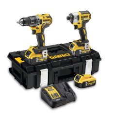 Sada nářadí DEWALT DCK266P3 IA 18V XR - vrtačka, rázový utahovák, 3xAku, nabíječka, kufr