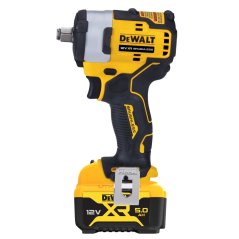 Rázový utahovák DEWALT DCF901P1 1/2" 12V - 1xAku 5,0Ah, nabíječka, kufr
