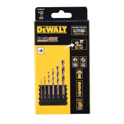 6-dílná sada vrtáků DeWALT DT70828 HSS-G Black&Gold