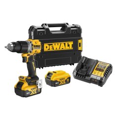 Příklepová vrtačka DEWALT DCD805P2T 18V XR - 2xAku 5,0Ah, nabíječka, kufr TSTAK