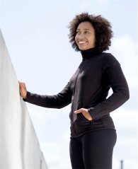 Dámská mikina fleece ARDON®JOFLEX černá