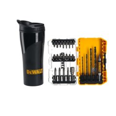 25-dílná sada vrtáků DeWALT DT70707 + termohrnek