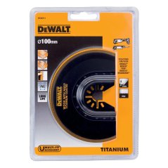 Titanový pilový list zalomený pro srovnávací řezy Dewalt DT20711 - 23x100mm