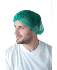 Jednorázová PP čepice clip ARDON®ULA (100 ks) modrá