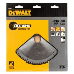 Pilový kotouč Dewalt DT4286 EXTREME WOOD, 216 x 30 mm, 80 zubů