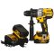 Příklepová vrtačka DEWALT DCD996P2 18V XRP - 2xAku 5,0Ah, nabíječka, kukfr