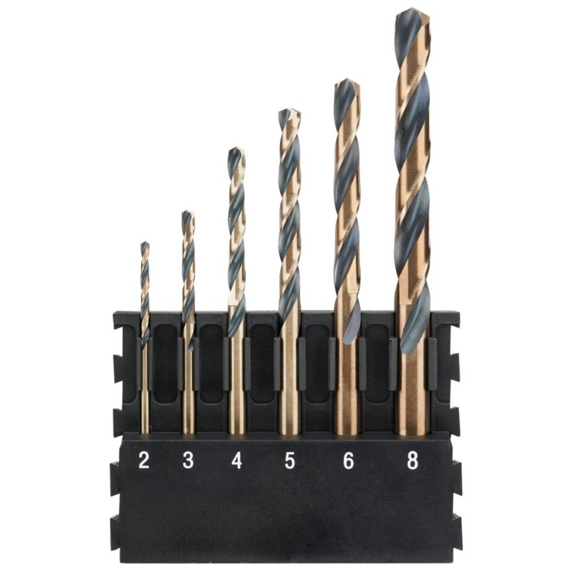 6-dílná sada vrtáků DeWALT DT70828 HSS-G Black&Gold