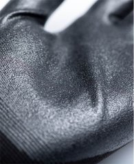 Máčené rukavice ARDON®LITE TOUCH OIL - černé