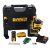 Laser DeWALT DCLE34035D1 18V XR 3x360 s dálkovým ovládáním, 2Ah aku, nabíječka, kufr TSTAK