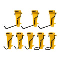 Sada 8ks háčků na nářadí Dewalt DWST82816-0 pro systém ToughSystem 2.0 DXL