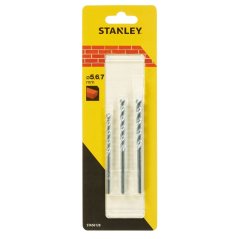 Vrtáky do zdiva Stanley STA56128 STANDARD - sada 3ks