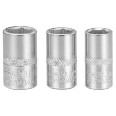 Nástrčné hlavice Stanley FMMT17091-0 1/4" 6hr. 8-9-10mm
