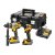 Sada nářadí DEWALT DCK2052H1E1T 18V XR - vrtačka, rázový utahovák, 2xAku, nabíječka, kufr