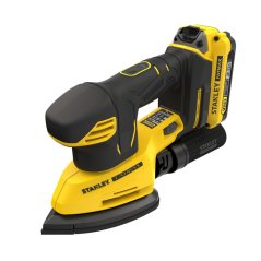 Vibrační delta bruska Stanley SFMCW221D1S V20 18V - 1xAku 2,0Ah, nabíječka, brašna