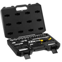 45-dílná sada ráčen a hlavic 3/8" Stanley STMT82829-1